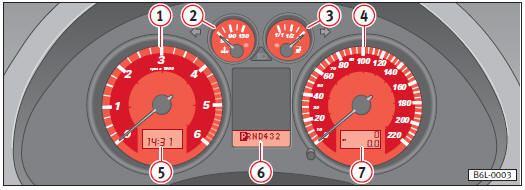 La disposición de los instrumentos depende de la versión del modelo y del motor.