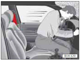 En caso de una colisión frontal, los pasajeros que no lleven colocado el cinturón